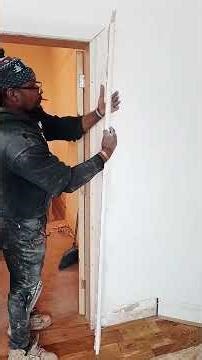 Perfect easy installation of door architrave#diy #construction #home #kitchen