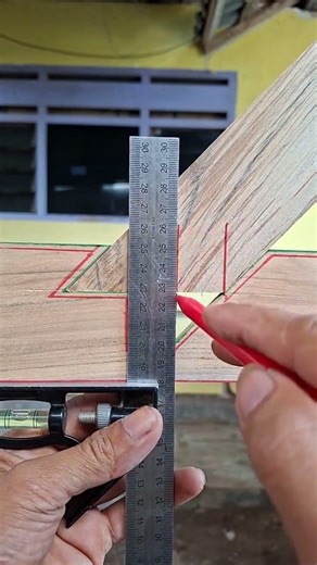 Easy way to connect wood easily #woodworking #carpenter #creative #reels #woodscraft #carpentry