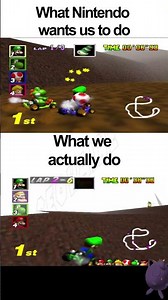 what nintendo wants us to do - what we actually do #shorts