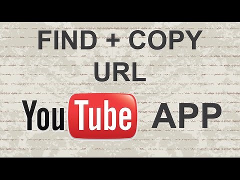 How to find and copy URL on Youtube mobile app