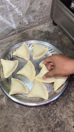 New Recipe Maggi Bala Samosa 😋 #yummy #food #viral #recipe #shorts