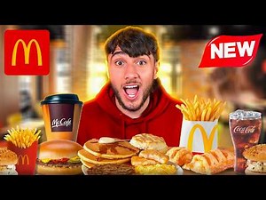 Trying The NEW 2026 McDonald’s Menu!