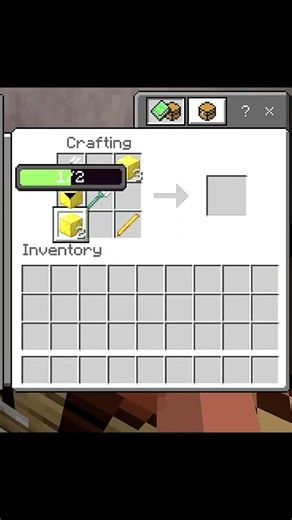 How to Craft Golden Trident in Minecraft! 🔱✨ #shorts