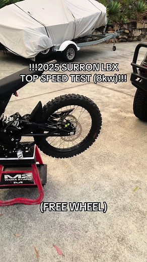 2025 Surron LBX Top Speed Test Revealed!