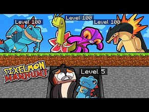 Manhunt PIXELMON 3! (Speedrunner vs Hunter)