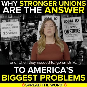 130K views · 2.3K reactions | ️‍ Why stronger unions are the ANSWER to America's BIGGEST problems | Occupy Democrats | Facebook