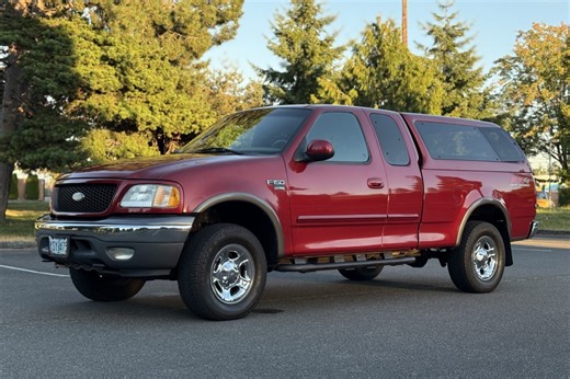 No Reserve: 2002 Ford F-150 XLT SuperCab FX4 4x4
