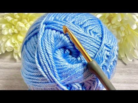 WOW! This 2-Row Crochet Stitch is a MUST-MAKE! Pretty and Easy Crochet Pattern for a Blankets