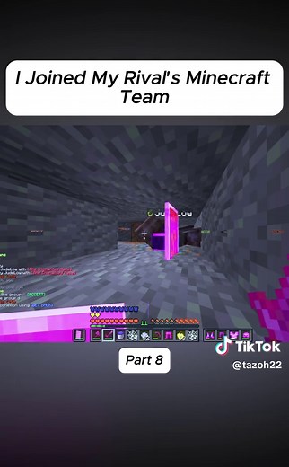 I Joined My Rival's Minecraft Team