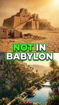 Why Archaeologists Never Found the Hanging Gardens in Babylon #shorts #history #ancienthistory