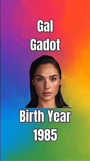 GAL GADOT Ages 0 To 100 In 12 Seconds (AI) | #shorts