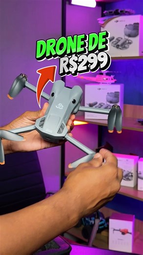 Drone de R$299 😳 | Unboxing ASMR do GT50