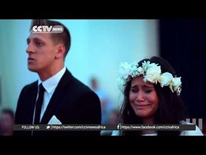 Groom's family performs Haka dance at wedding