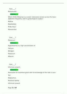 Cst Exam Questions Strategies Review Of Key Quizzes En Correct Answers