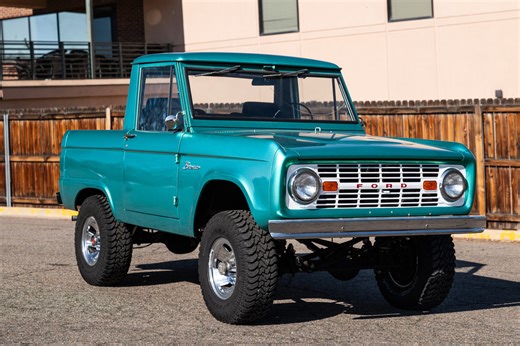 1966 Ford Bronco Half-Cab Pickup 3-Speed