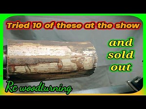 Wood turning - another sell out at the craft show