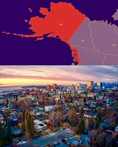 9K views · 142 reactions | Anchorage is the largest city in Alaska, located in south-central Alaska along the Cook Inlet #usa | Curious USA | Facebook