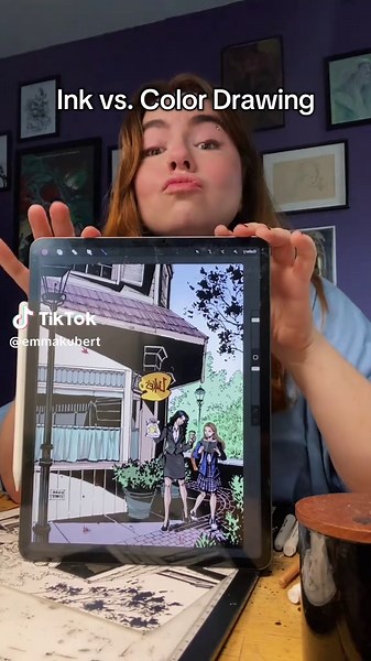 This is advice that I received when learning how to draw comics and maybe it will be helpful to you too! • • #comics #arttutorial #arttok #manga #comictok