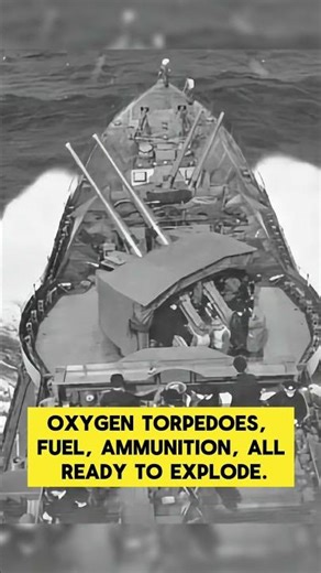 How could machine guns help sink a destroyer? #shorts #history