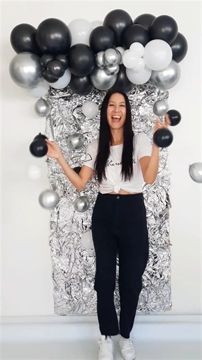 Tienda Online | Globos con Helio on Instagram: "¡Idea SÚPER FÁCIL y ORIGINAL para DECORAR con GLOBOS! 🥳"