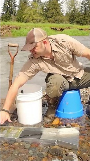 How-to Setup the Foldable 50-inch SLUICE BOX! #goldpanning #howto #prospecting #tutorial #sluicebox