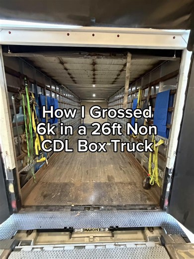 How to Gross with a 26ft Box Truck: Best Loads to Take