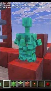 Minecraft bedrock preview 1.21.110.20 copper golem statue secret key redstone