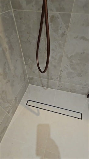 Luxury Shower Transformation | Modern Marble Bathroom Design ✨