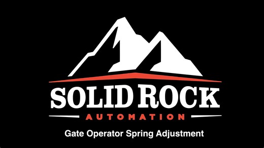 Operator Spring Adjustment