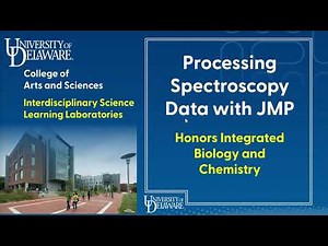 JMP 10 Processing Spectroscopy Data