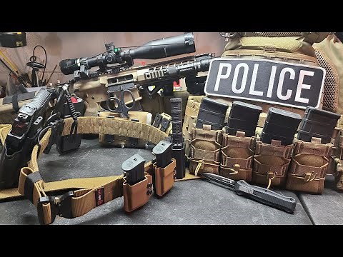 SWAT Duty Belt and Kit Setup