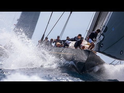 J Class RAINBOW | Full on racing in the Caribbean