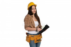 Female Construction Worker Counting Money Stock Photos - Free & Royalty-Free Stock Photos from Dreamstime
