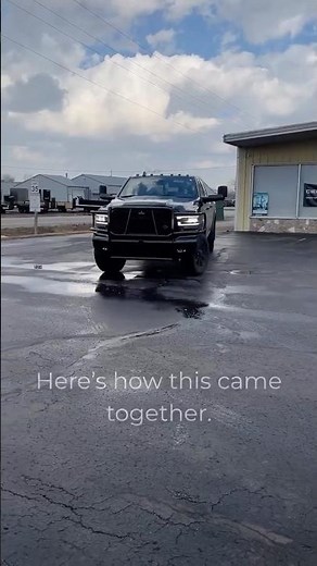 Ranch Hand Legend Grille Guard Front Bumper Installed on a RAM