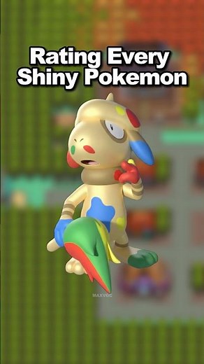 SHINY Smeargle Rating Every Shiny Pokemon #pokemon #shinypokemon