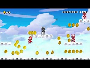 雲の上のお金持ち (雲の上のボーナスステージ) - スーパーマリオメーカー