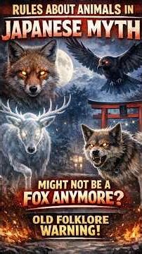 Japanese Myth Says If You See This Fox… Don’t Follow It