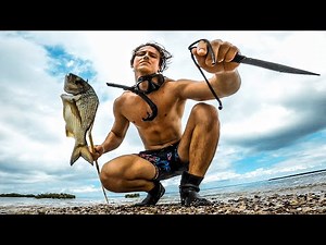 Eating Only What I Catch - Solo Overnight Island Catch n Cook!
