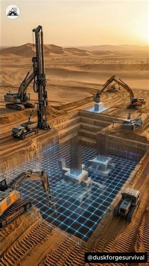 From Sand to Skyline: Rise of a Mega City 🌆 | Desert Transformation