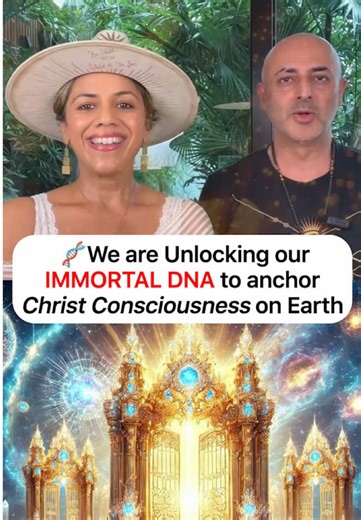 We are in the process of awakening something ANCIENT within us—something that was known in Atlantis, Lemuria, and Egypt. The Ascended Masters who walked this Earth for thousands of years ⏳carried the divine blueprint of immortality🕊️✨. 🔥 Siman and I have always known that our mission is bigger than we imagined. But now, we’re realizing just HOW big: anchoring Christ Consciousness ✨, unlocking the immortal blueprint 🧬, and birthing Emerald Dragon Consciousness 🐉💚 on this planet. 🌍 The time