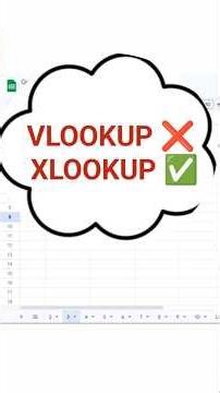 XLOOKUP Formula in Google Sheets | Excel se Better Trick 🔥 #shorts