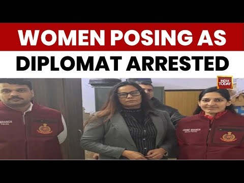 Delhi Police Arrest Woman Posing As Diplomat With Forged Number Plates Ahead Of Republic Day