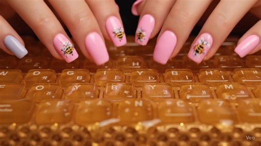 Keyboard ASMR: Satisfying Typing Sounds and Visuals