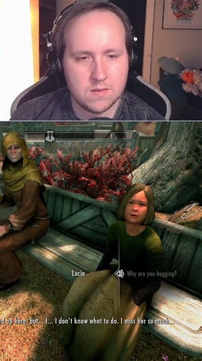 Adopting kids is easy in Skyrim #shorts #skyrim #elderscrolls #bethesda #rpg
