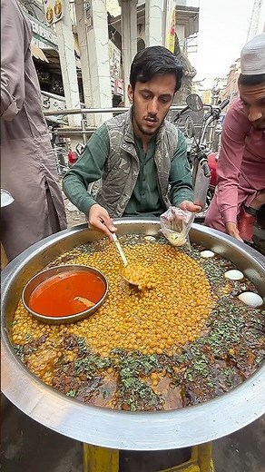Ramadan Special Aanda Chana 🤤 | Street Style Pakistani Iftar Recipe | Pakistan Street Food #foodie
