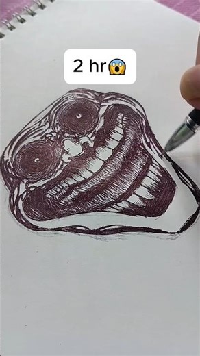 Troll face Drawing in different speed