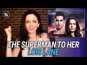 Bitsie Tulloch on working with TYLER HOECHLIN and playing the iconic Lois Lane