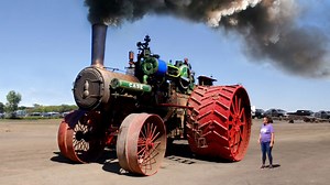 He Built the Biggest Steam Tractor Ever Made in his Garage: 150 CASE