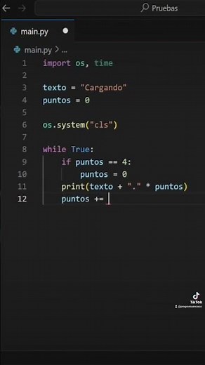 Animaciones en Python N°1 #programacion #python #computación #educación #programming #informatica