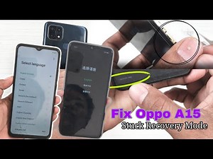 Fix Oppo A15 stuck recovery mode // How to repair oppo a15